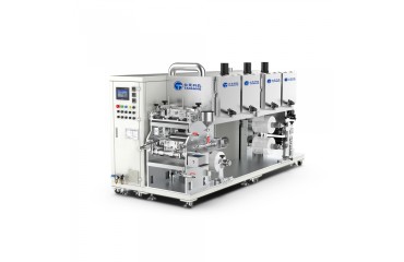 PET薄膜涂布机狭缝微凹铜箔铝箔电解液浆料双面浸涂机