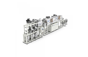 非晶铁芯带材涂布机硅钢带材金属箔材光柱膜湿法多层复合涂布机